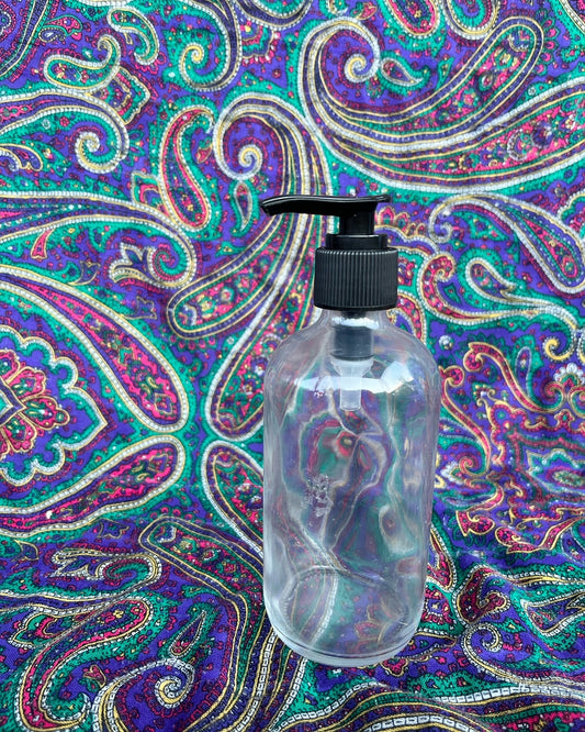 8 oz glass bottle