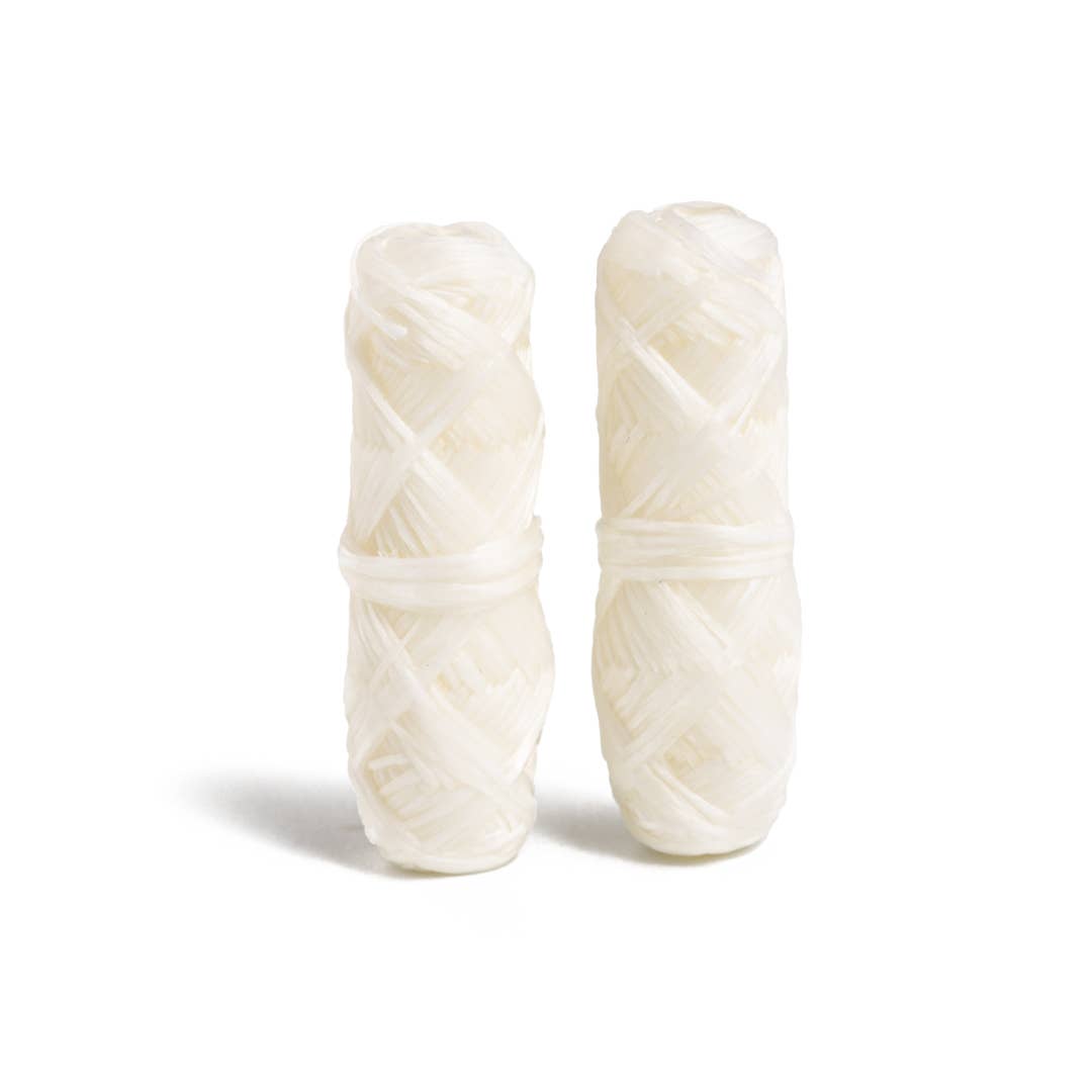 Bamboo Dental Floss Bundle (Glass Jar + 2 Refills)