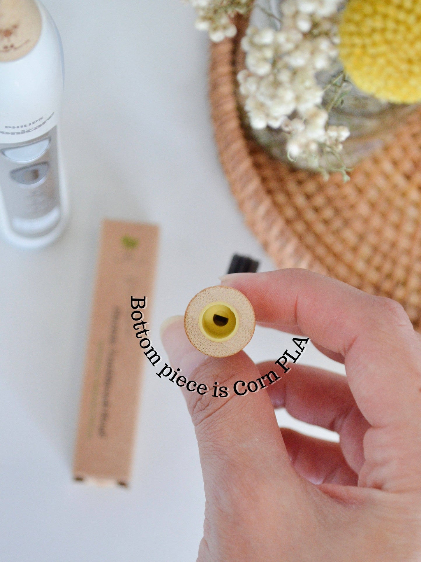 Bamboo Electric Toothbrush Head