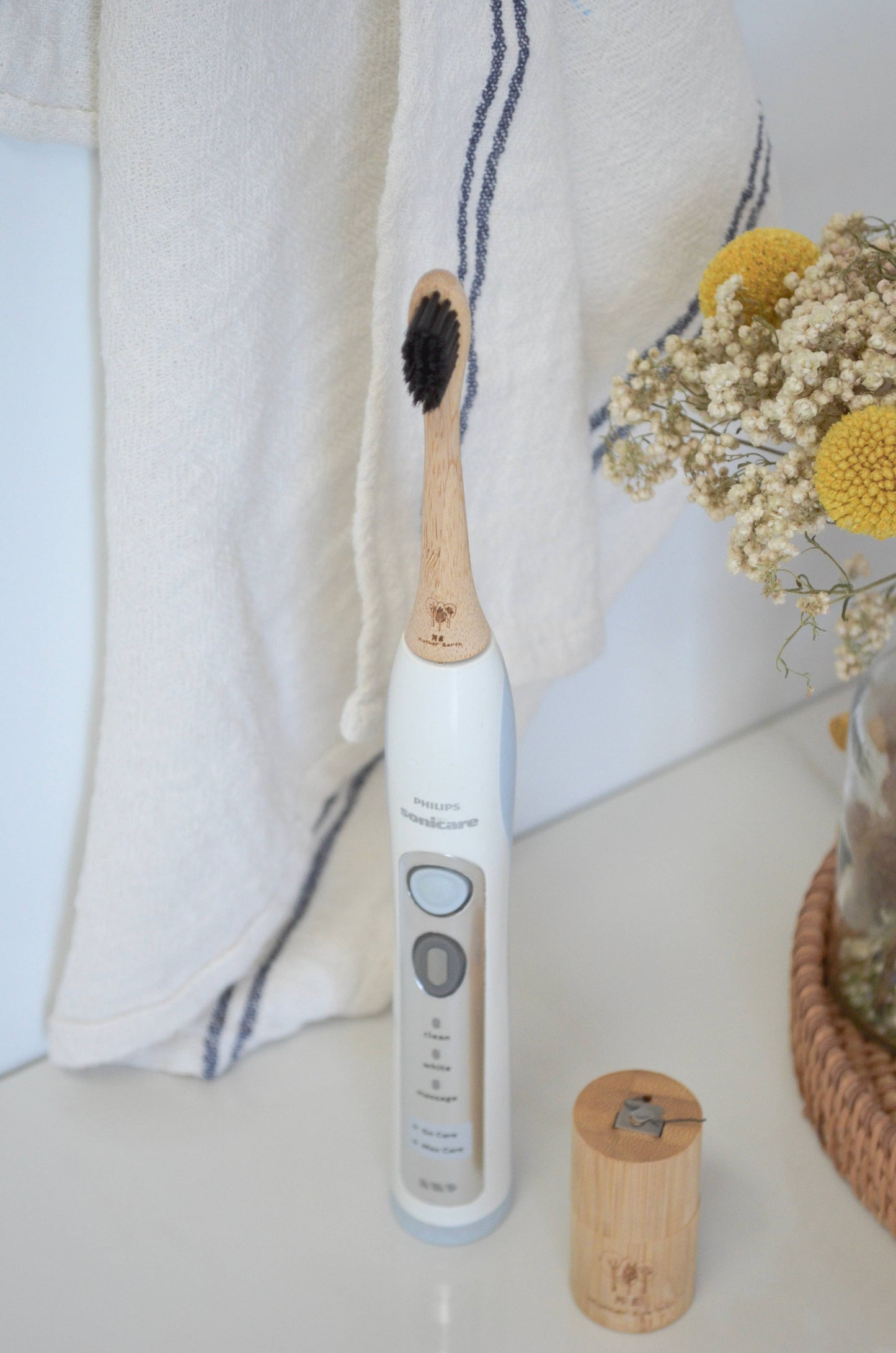 Bamboo Electric Toothbrush Head